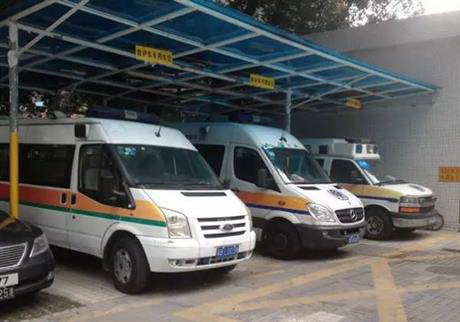 南方医科大学南方医院租私家救护车转院到钦州市妇幼保健院(钦州市妇女儿童医院、钦州红十字会医院)正规救护车出租