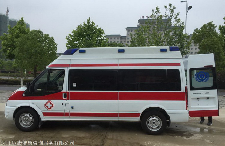 深圳市中心医院租赁私人救护车到石河子大学医学院附属医院急救车出租