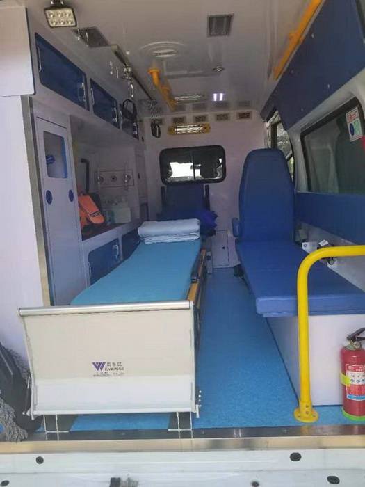 广州市精神病医院租私人救护车转院到海南省第三人民医院急救车出租