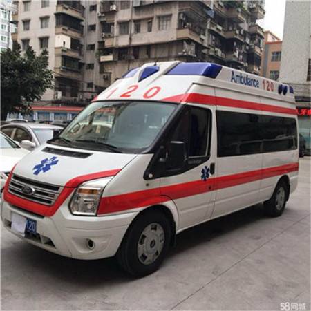 广州市妇幼保健院院区120私人救护车租赁到赣南医学院附院救护车电话