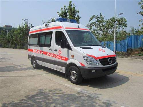 广州市妇幼保健院租私家救护车转院到青海省康复医院私人救护车出租