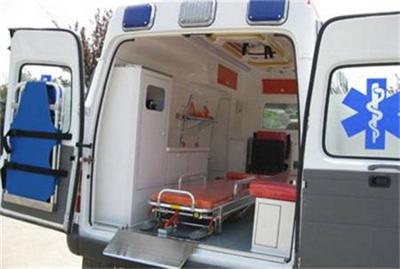 深圳市第八人民医院租赁私人救护车转运到烟台市传染病医院出租救护车