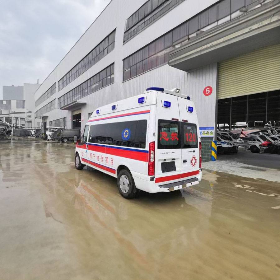 广州市职业病防治院救护车出租到天津长征医院长途救护车出租