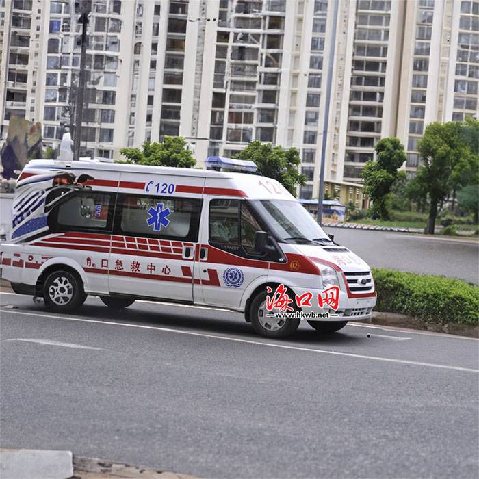 广州市慈善医院租赁正规救护车到沈阳市第四人民医院正规救护车出租