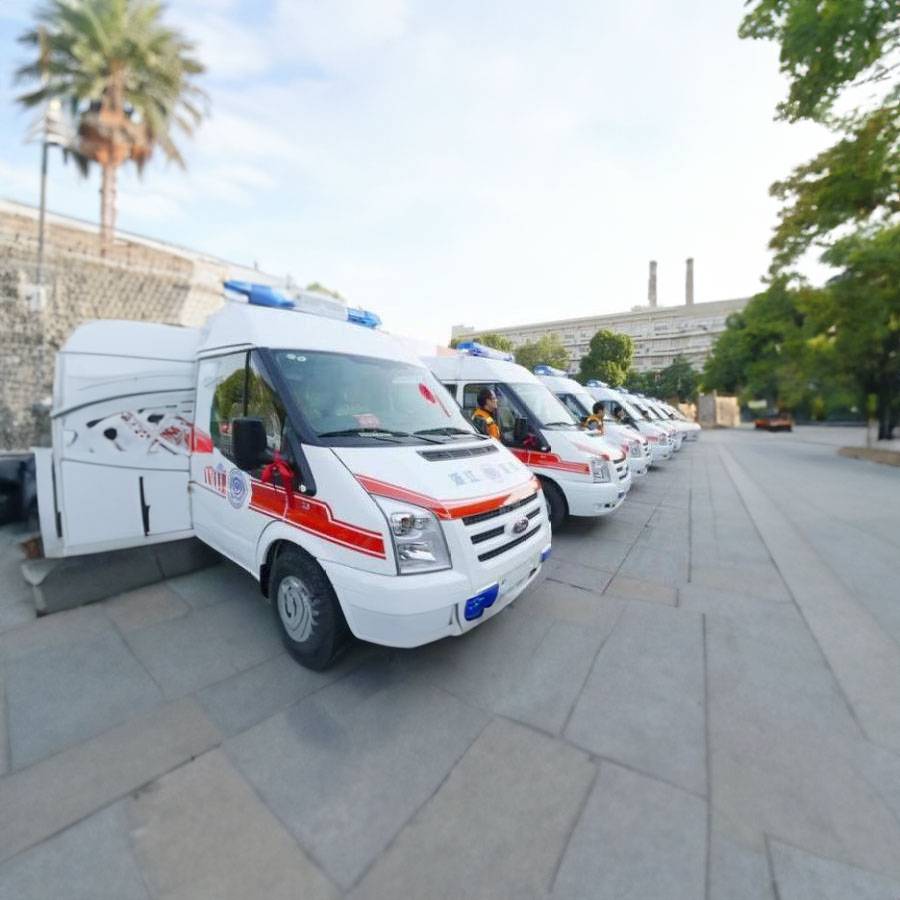 广州医学院口腔医院租120私人急救车到云南省第二人民医院(云南省红会医院)哪里有救护车租赁