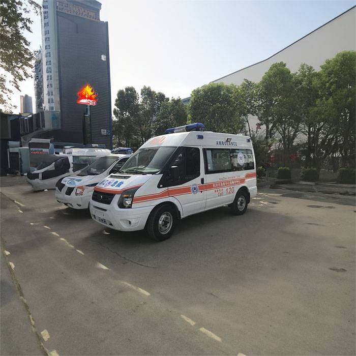 广东药学院附属中山医院租救护车护送到兰州军区总医院安宁分院（中国人民解放军第四七三医院（空军兰州医院））长途救护车