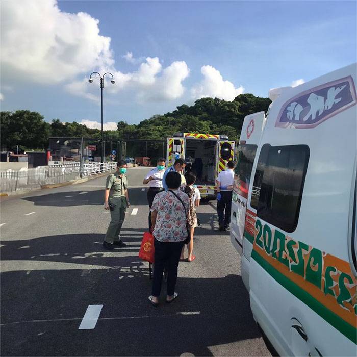 中山大学肿瘤防治中心租救护车到昆明市延安医院120救护车