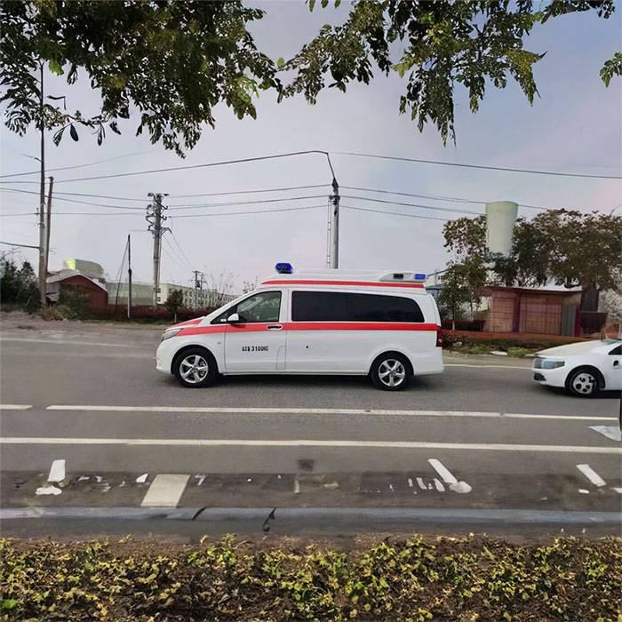 广州市脑科医院预约私人救护车租赁到中国人民解放军一七医院（杭州空军医院）救护车价格
