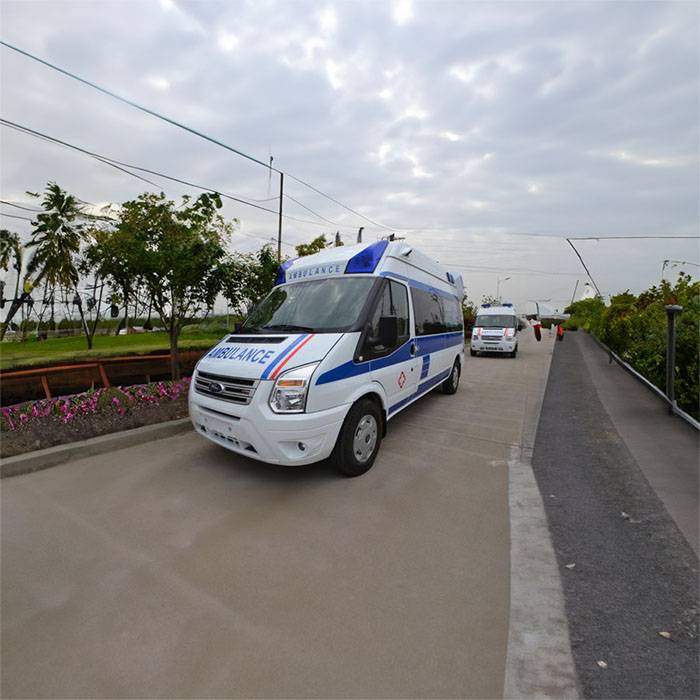 广州市工人医院租用私人救护车护送到陕西省核工业二一五医院跨省救护车电话