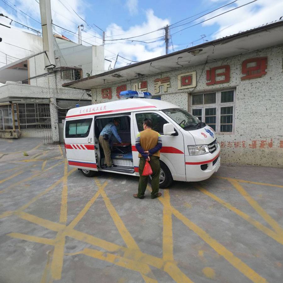 清远市人民医院租赁正规救护车到天津中医学院第二附属医院（天津中医二附院）出租救护车