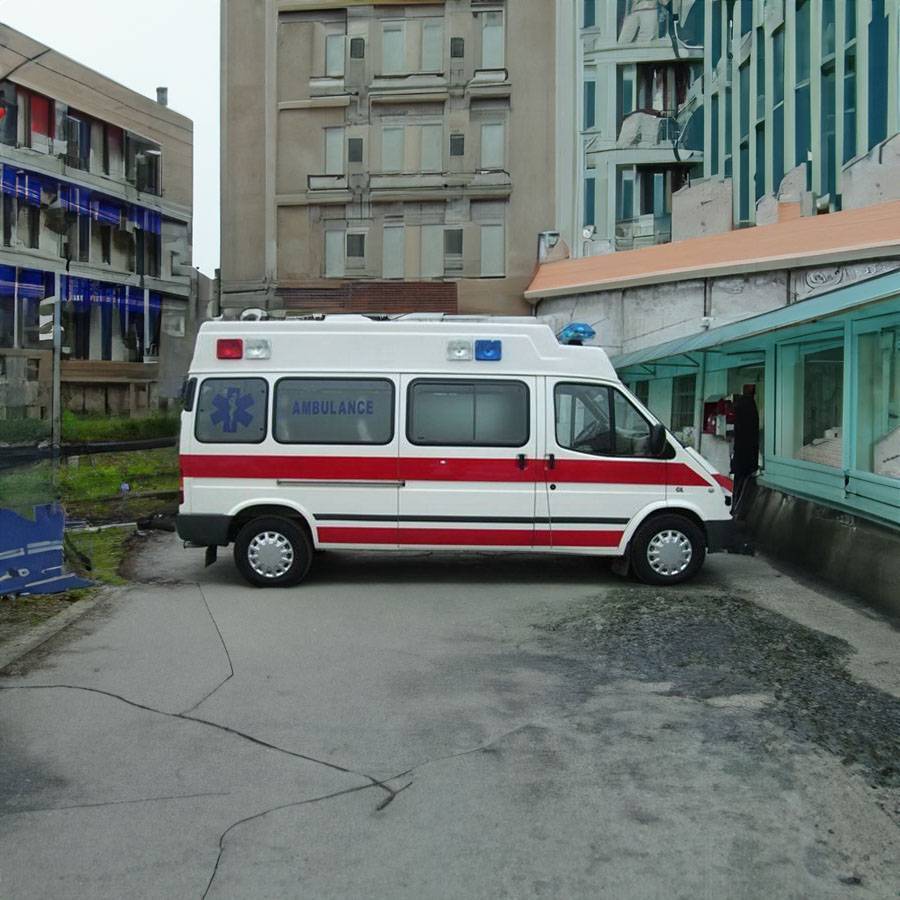 广州市第十二人民医院租救护车护送到大连市第七人民医院（大连市心理医院）出租救护车