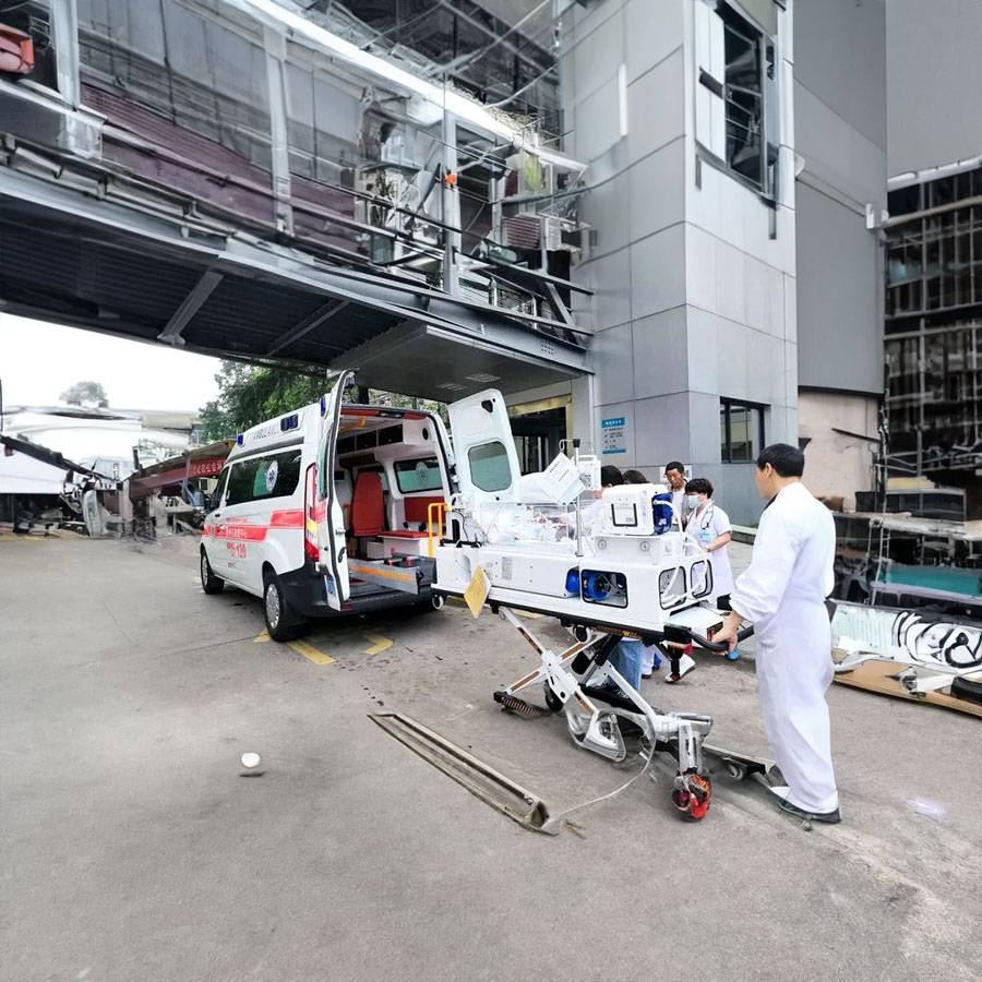 深圳市南山区人民医院租私人救护车到绵阳市第三人民医院(四川省精神卫生中心)正规救护车出租