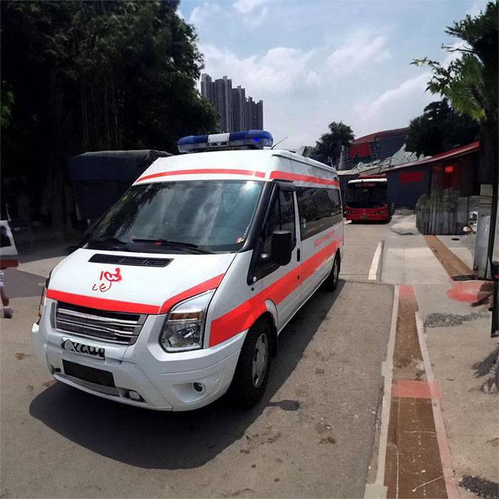 2023年深圳120急救车租赁出院回家到湛江市徐闻县私人救护车运送病人电话号码