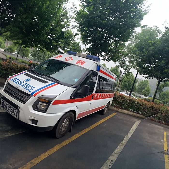 广东省东莞市厚街医院救护车出租到天津市武警医学院附属医院（武警医学院附院）救护车租赁