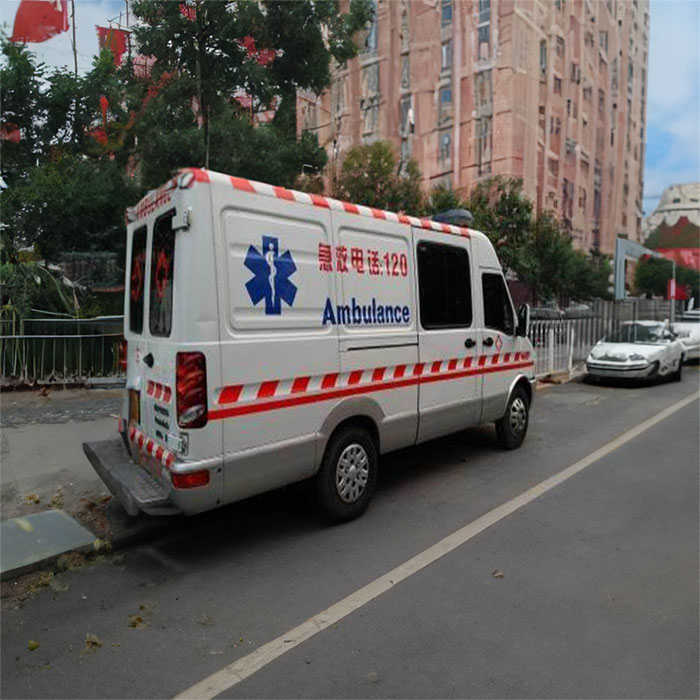 广东省江门市五邑中医院租用私人救护车护送到海南省人民医院专业救护车电话