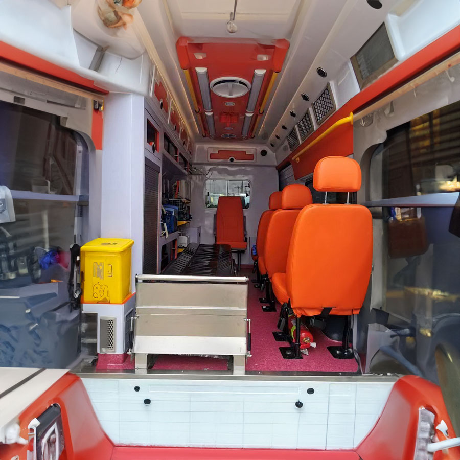 广东省广州市慈善医院私人救护车出租到永州市中心医院（南华大学附属永州医院）医院救护车出租