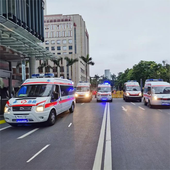 广东省深圳龙华区救护车出租2023已更新(今日价格)