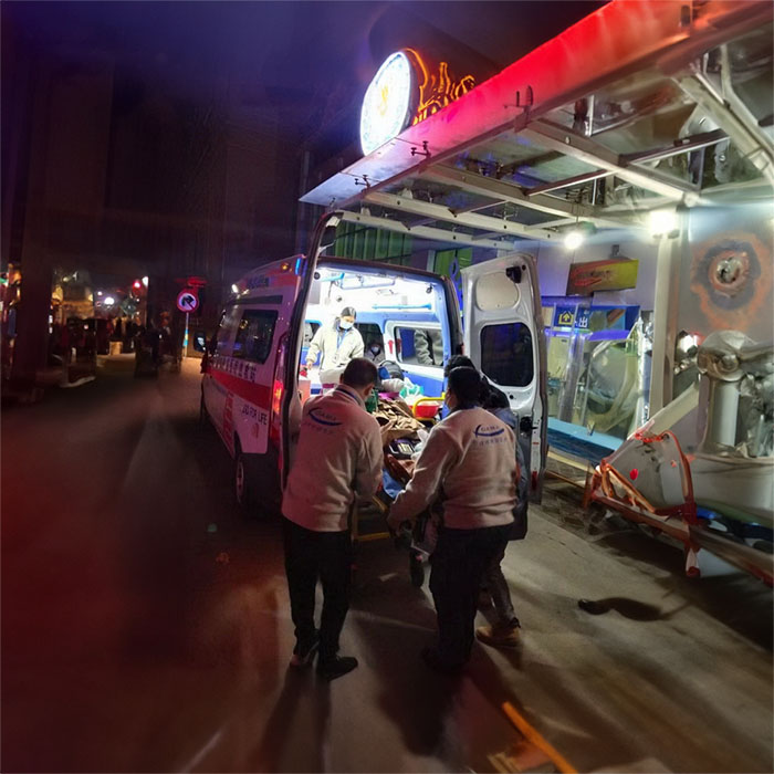 广东省广州中医药大学第二临床医学院租赁私家救护车到上海交通大学医学院附属仁济医院（上海仁济医院）救护车出租