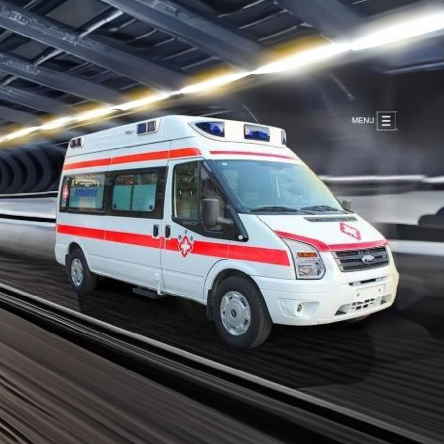 广东省医平洲分院租救护车到石河子大学医学院附属医院救护车跨省转运病人-救护车出租