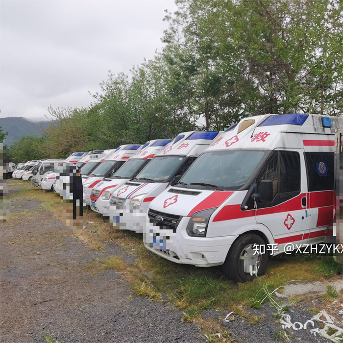 韶关市粤北人民医院私人救护车租赁到广州华侨医院救护车转运费用